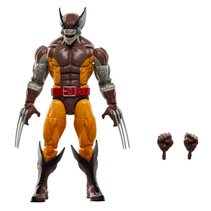 Wolverine 50th Anniversary Marvel Legends Wolverine and Lilandra Neramani 6-Inch Action Figure 2-Pack