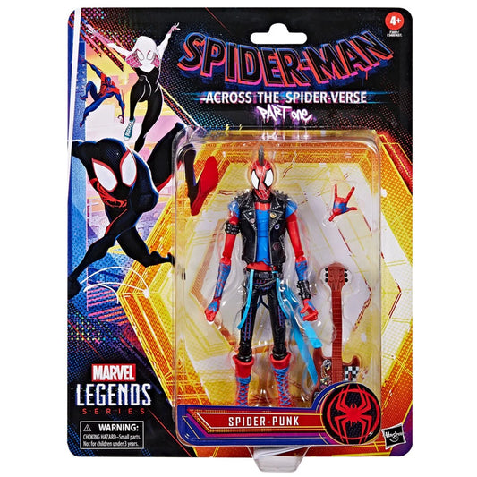 Spider-Man Across The Spider-Verse Marvel Legends Spider-Punk 6-Inch Action Figure