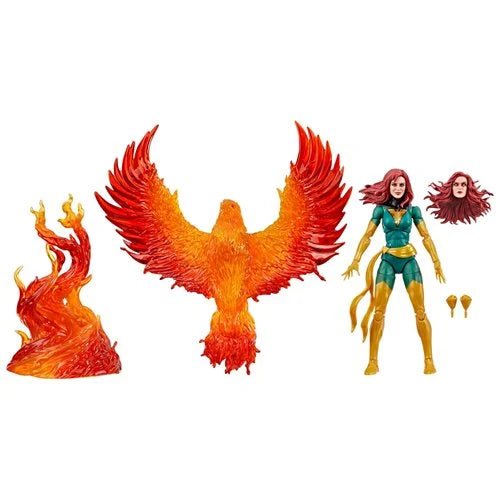 (December 2024) X-Men Marvel Legends Series Jean Grey with Phoenix Force Deluxe 6-Inch Action Figure