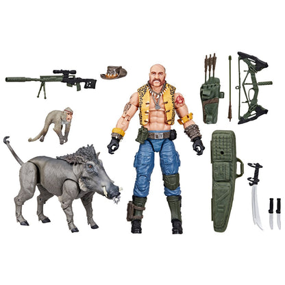 G.I. Joe Classified Series Dreadnok Gnawgahyde and pets Porkbelly & Yobbo 6-Inch Action Figure