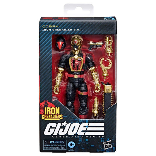 (Pre-Order December 2024) G.I. Joe Classified Series Iron Grenadier B.A.T. 6-inch Action Figure