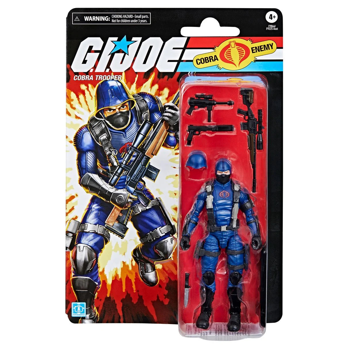 (Pre-Order October 2024) G.I. Joe Classified Series Retro Cardback Cobra Trooper 6-Inch Action Figure