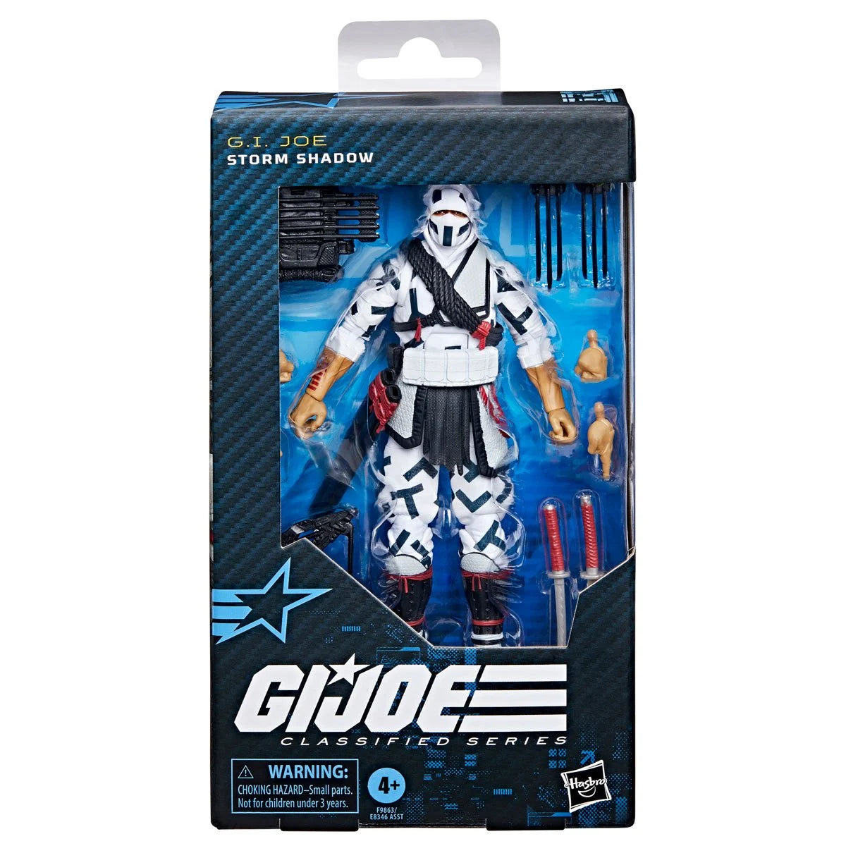 (Pre-Order December 2024) G.I. Joe Classified Series #131 Storm Shadow 6-inch Action Figure