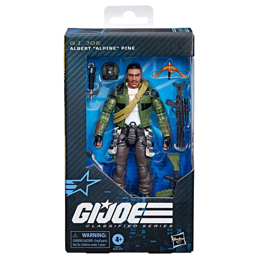 (Pre-Order December 2024) G.I. Joe Classified Series Albert Alpine Pine 6-Inch Action Figure