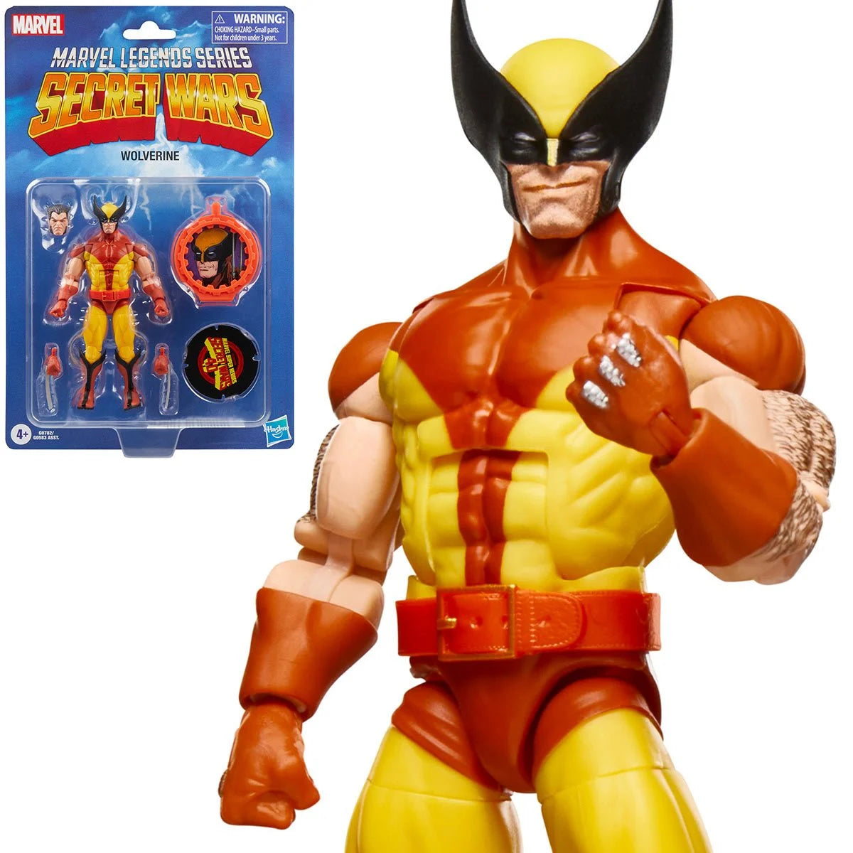 (January 2025) Secret Wars Marvel Legends Wolverine 6-Inch Action Figure