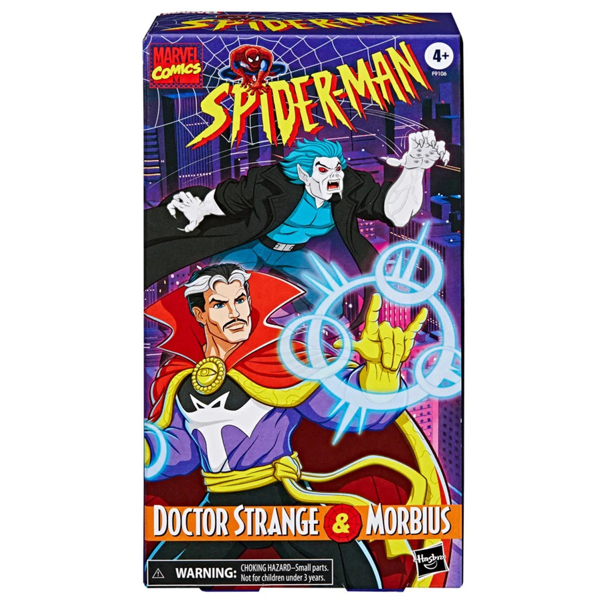 Spider-Man: The Animated Series Marvel Legends Doctor Strange & Morbius 6-Inch Action Figures