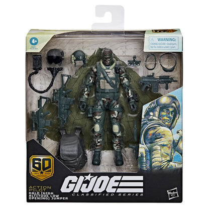 (October 2024) G.I. Joe Classified Series 60th Anniversary 6-Inch Action Pilot HALO Jumper Action Figure