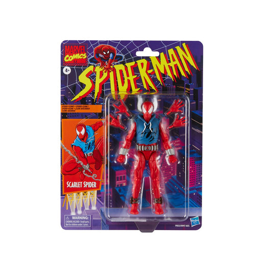 Spider-Man Marvel Legends Comic 6-inch Scarlet Spider Action Figure